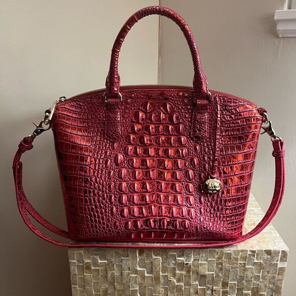 Brahmin red dragon bag - Picture 1 of 3